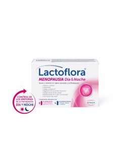 LACTOFLORA MENOPAUSIA DIA&NOCHE 30 CAPS DIA + 30 CAPS NOCHE