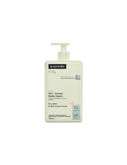 SUAVINEX GEL-CREMA BAÑO SUAVE 750 ML