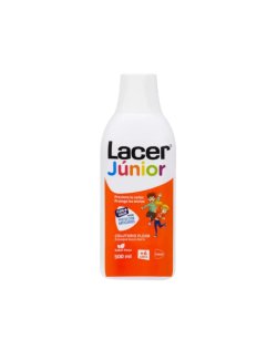 LACER JUNIOR COLUTORIO FLUOR DIARIO 0,05% SABOR FRESA 500ML