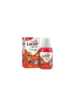 LACER JUNIOR COLUTORIO FLUOR SEMANAL SABOR FRESA 100ML