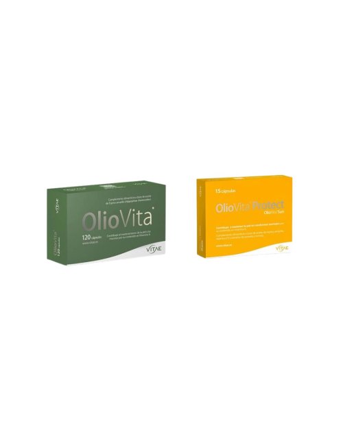 VITAE PACK OLIOVITA 120 CAPS + OLIOVITA PROTECT 15 CAPS