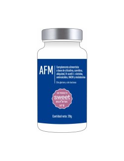 SWEET BY ASUN ARIAS Nº 8 AFM RENDIMIENTO FISICO Y MENTAL 60 CAPS
