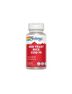 SOLARAY RED YEAST RICE COQ-10 60 VEGCAPS