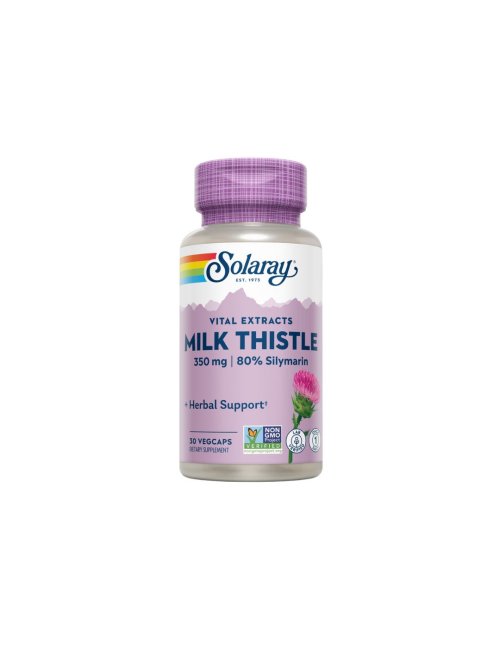 SOLARAY VITAL EXTRACTS MILK THISTLE 30 VEGCAPS