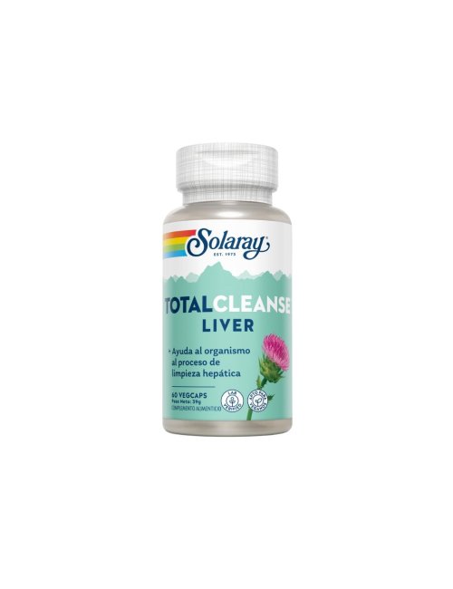 SOLARAY TOTAL CLEANSE LIVER 60 VEGCAPS