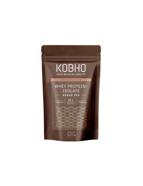 KOBHO WHEY PROTEIN ISOLATE COCOA 525G
