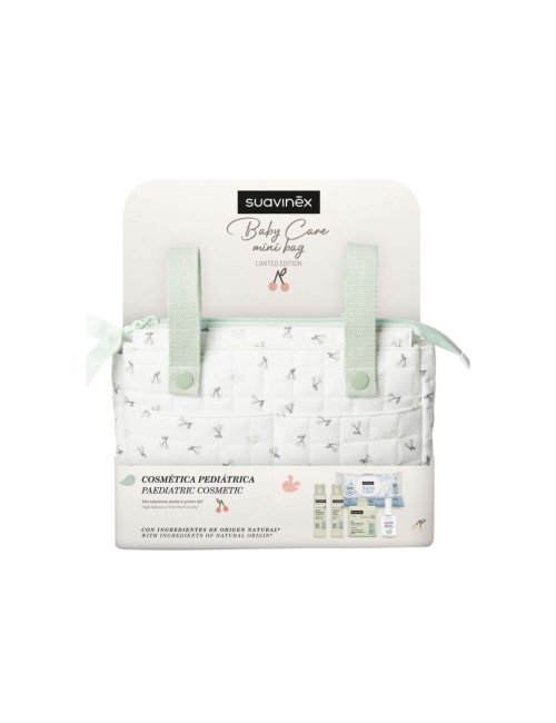 SUAVINEX CANASTILLA BABY CARE MINI BAG COLOR VERDE