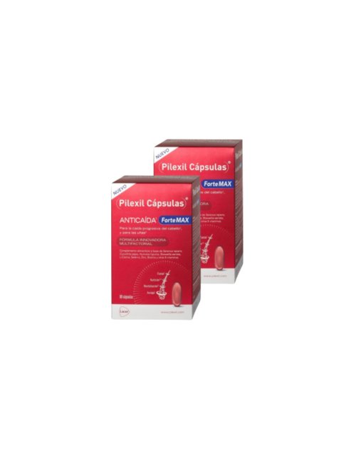 PILEXIL CAPSULAS ANTICAIDA FORTEMAX DUPLO 2X60 CAPSULAS