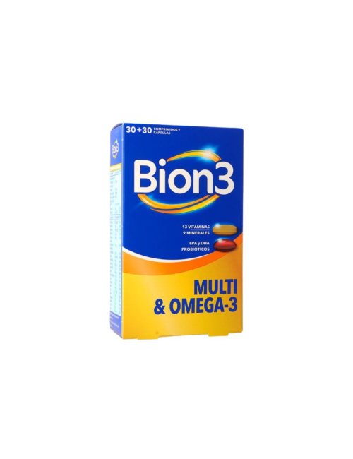 BION3 MULTI OMEGA-3 30 COMPRIMIDOS + 30 CAPSULAS