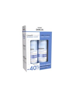 VICHY DERCOS DUPLO CHAMPU MINERAL 40 % 2ª UNIDAD