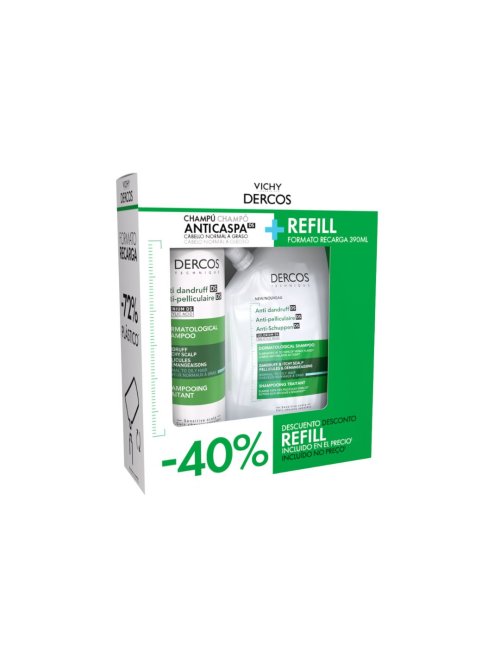 VICHY DERCOS CHAMPU ANTICASPA DS CABELLO NORMAL-GRASO...
