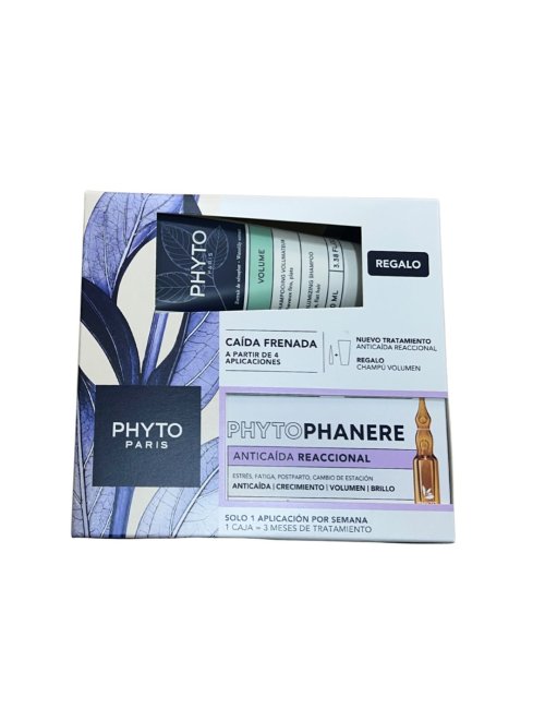 PHYTOPHANERE TRATAMIENTO ANTICAIDA MUJER REACCIONAL PACK