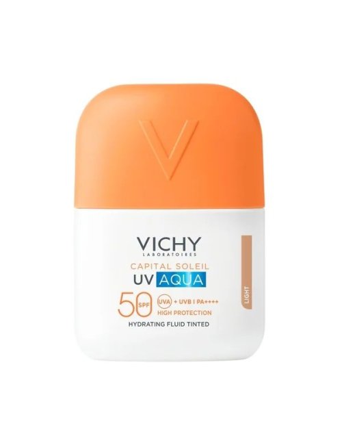 VICHY CAPITAL SOLEIL UV AQUA FLUIDO HIDRATANTE COLOR TONO...