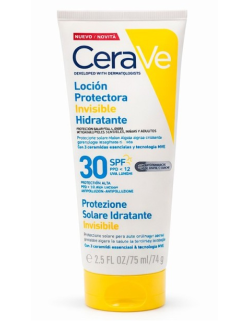 CERAVE LOCIÓN PROTECTORA INVISIBLE HIDRATANTE 30 SPF 75ML