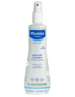 MUSTELA AGUA DE COLONIA BEBE SIN ALCOHOL 200 ML
