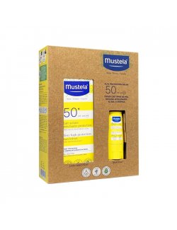 MUSTELA SOLAR SPF50+ PACK LECHE 100 ML + STICK SOLAR 9G