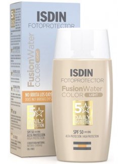 ISDIN FOTOPROTECTOR FUSION WATER MAGIC COLOR LIGHT SPF50 50ML