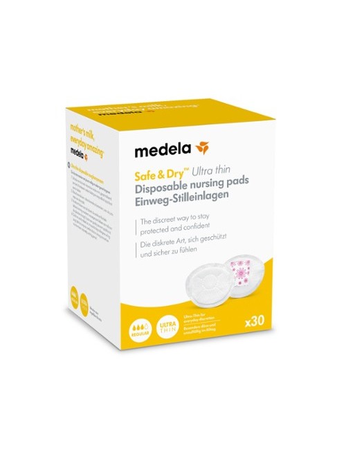 Medela Safe&Dry Discos Absorbentes Desechables 60 Unidades