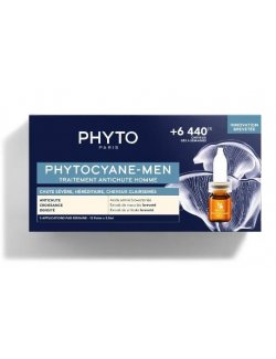 PHYTOCYANE TRATAMIENTO ANTICAIDA PROGRESIVA HOMBRE 12X3.5ML